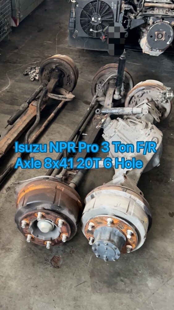 Isuzu Npr Pro Ton Front Rear Axle Hole X T Lorry Spare Parts