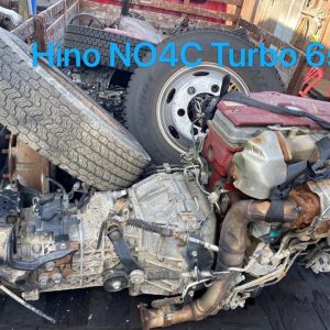 Hino 300 NO4C Turbo Engine