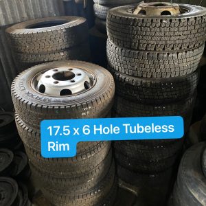 17.5 Tubeless Rim 6 Hole