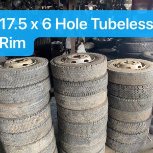 17.5 Tubeless Rim 6 Hole