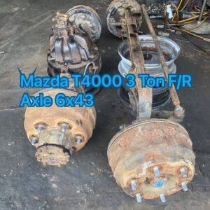 Mazda Titan T4000 3 Ton Front Rear Axle 6 Hole 6×43