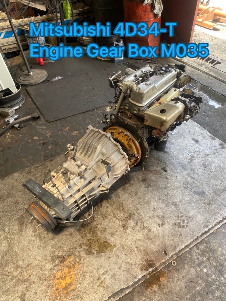 Mitsubishi Canter 4D34 Turbo Engine Gear Box - LORRY SPARE PARTS ...