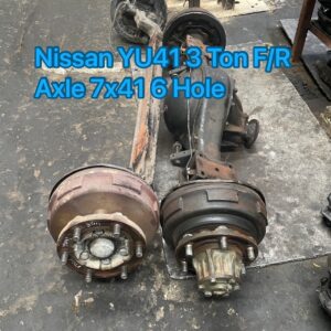 Nissan UD YU41 3 Ton Front Rear Axle 7×41 6 Hole