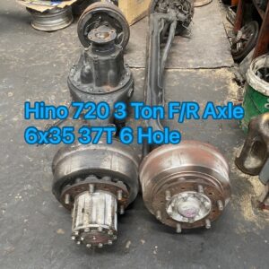 Hino 720 3 Ton Front Rear Axle 6×35 6 Hole