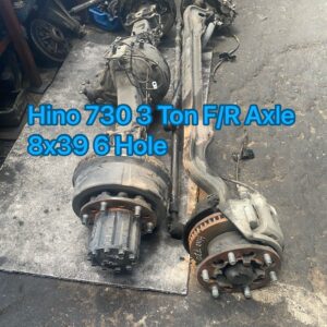 Hino 730 Dutro 3 Ton Front Rear Axle 6 Hole