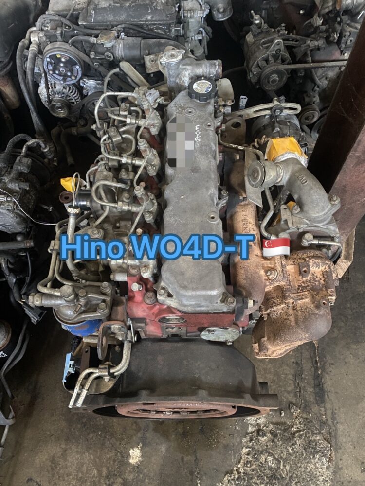 Hino 300 WO4D Turbo Engine