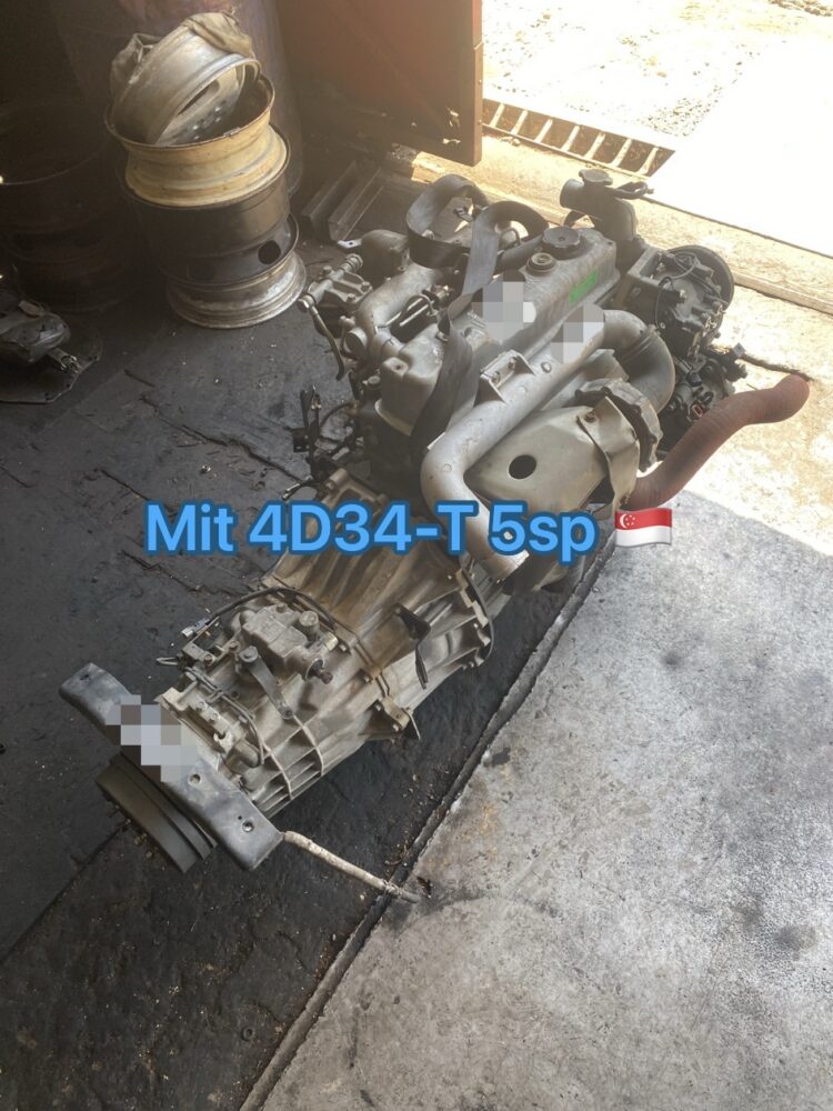 Mitsubishi Canter 4D34 Turbo Engine Gear Box