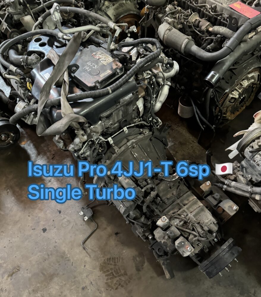Isuzu NPR Pro 4JJ1 Turbo Engine Gear Box