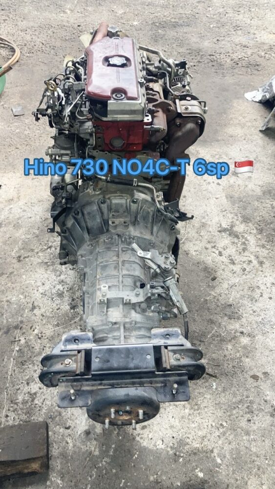 Hino 730 Dutro NO4C Turbo Engine Gear Box 6 Speed