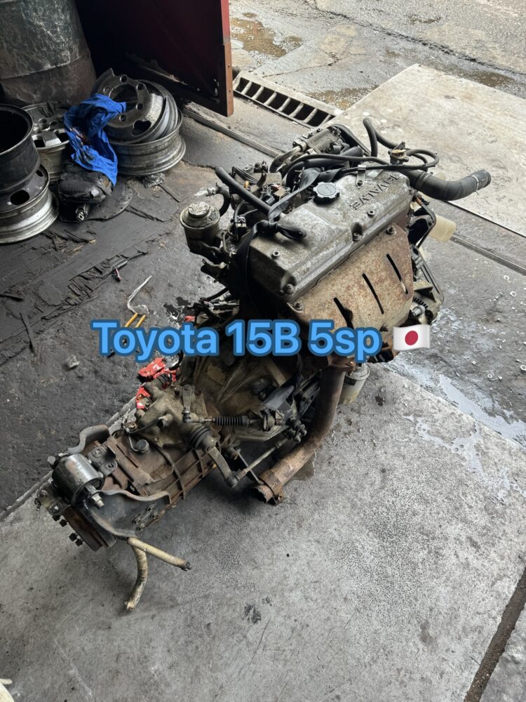 Toyota Dyna 15B Engine Gear Box 5 Speed