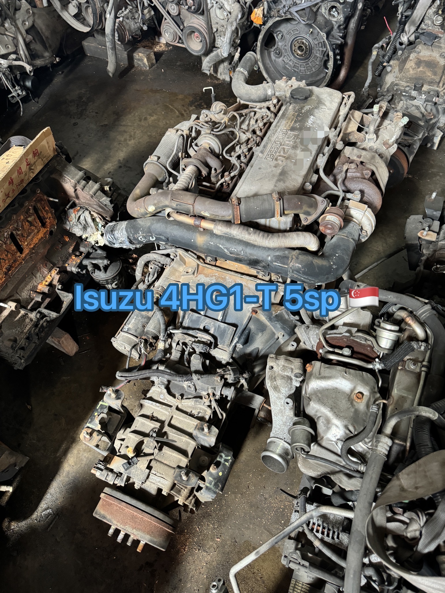 Isuzu  4HG1 Turbo Engine Gear Box