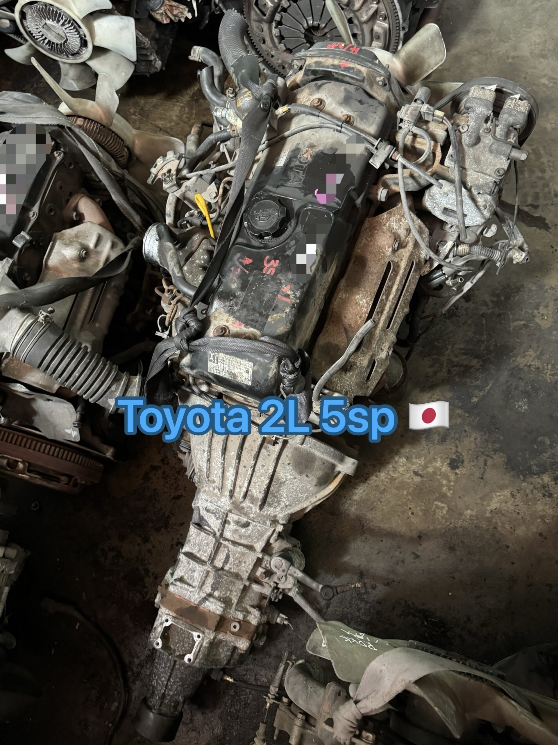 Toyota Dyna 2L Engine Gear Box