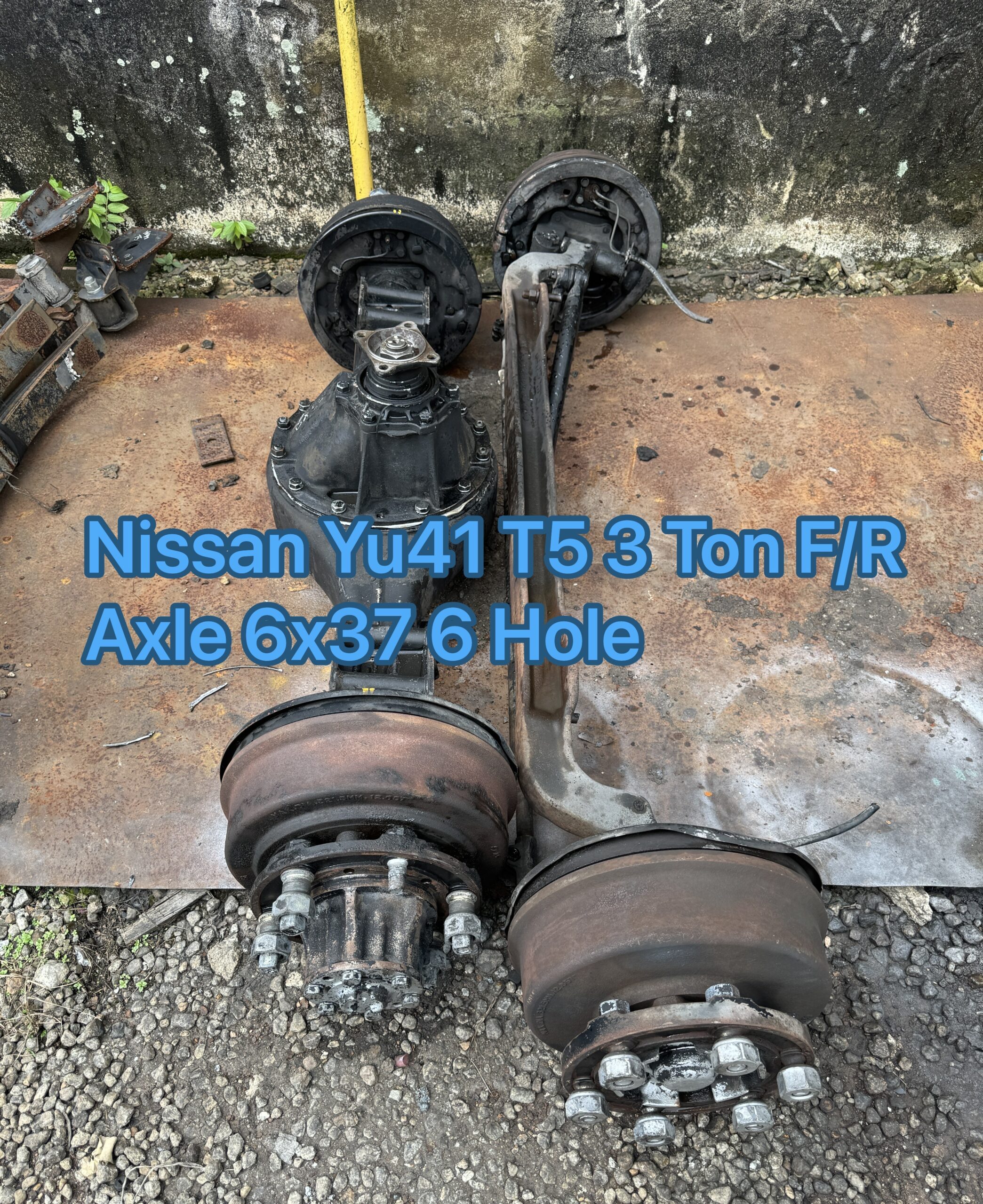 Nissan Yu41 T5 Front Rear Axle 6×37 6 Hole