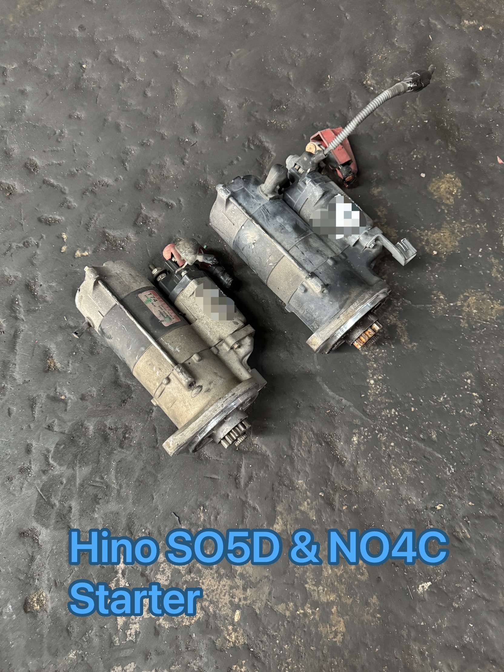 Hino 300 NO4C SO5C Starter