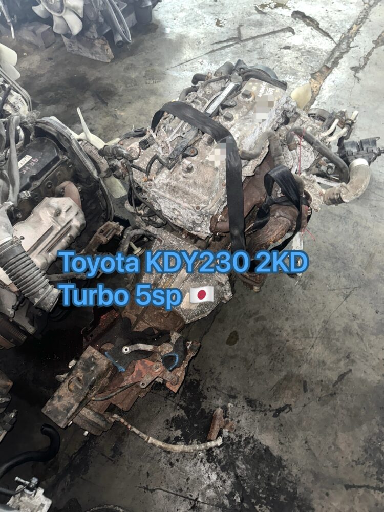 Toyota Dyna KDY230 2KD Turbo Engine