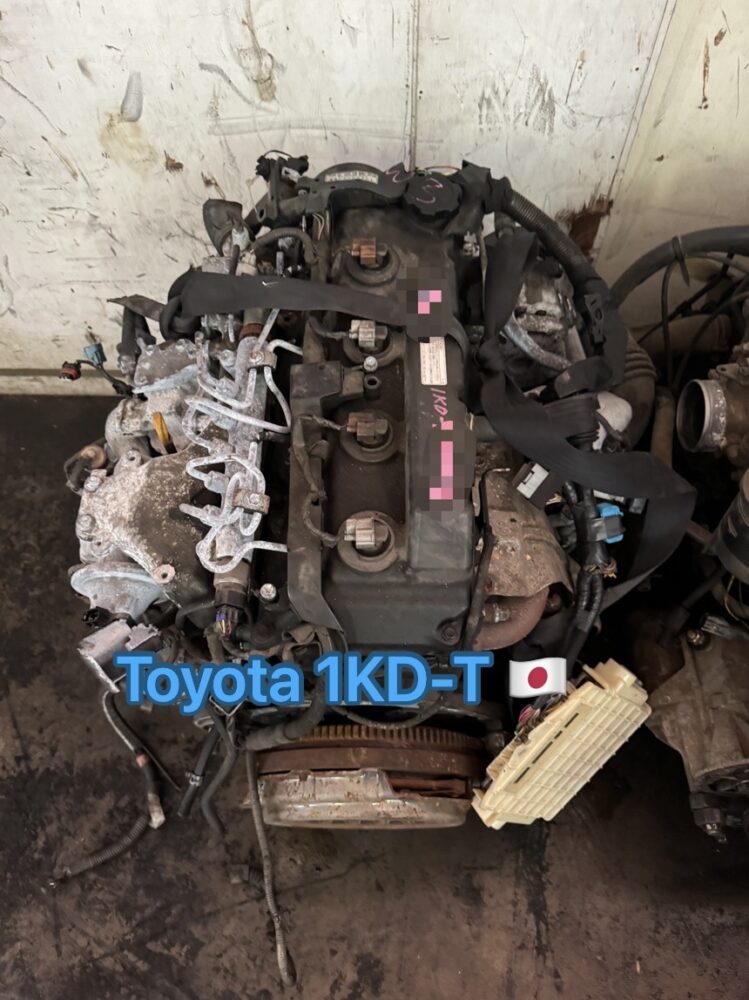 Toyota Hiace 1KD Turbo Engine