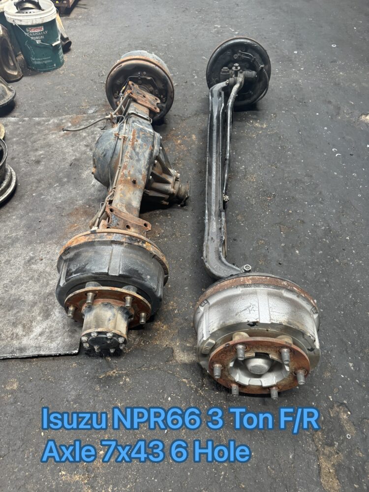 Isuzu Hicom NPR66 3 Ton Front Rear Axle 7×43 19T 6 Hole