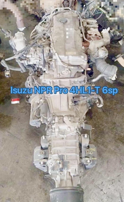 Isuzu NPR Pro 4HL1 Turbo Engine Gear Box 6 Speed