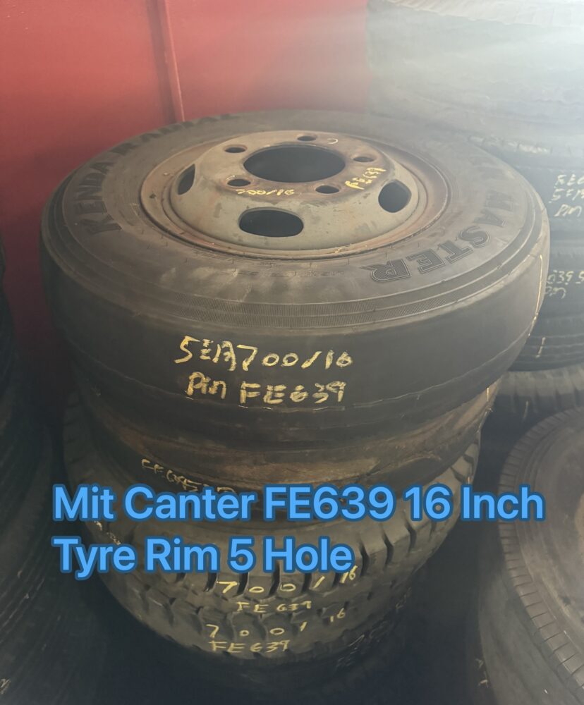 Mitsubishi Canter FE639 16 Inch Tyre Rim 5 Hole