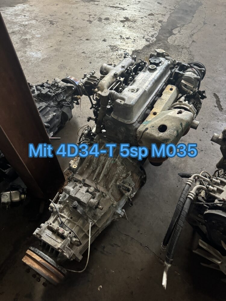 Mitsubishi Canter 4D34 Turbo Engine Gear Box