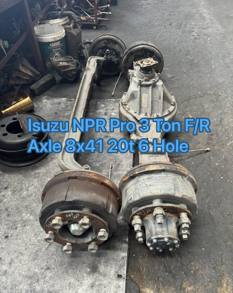 Isuzu NPR85 Pro 3 Ton Front Rear Axle 8×41 6 Hole