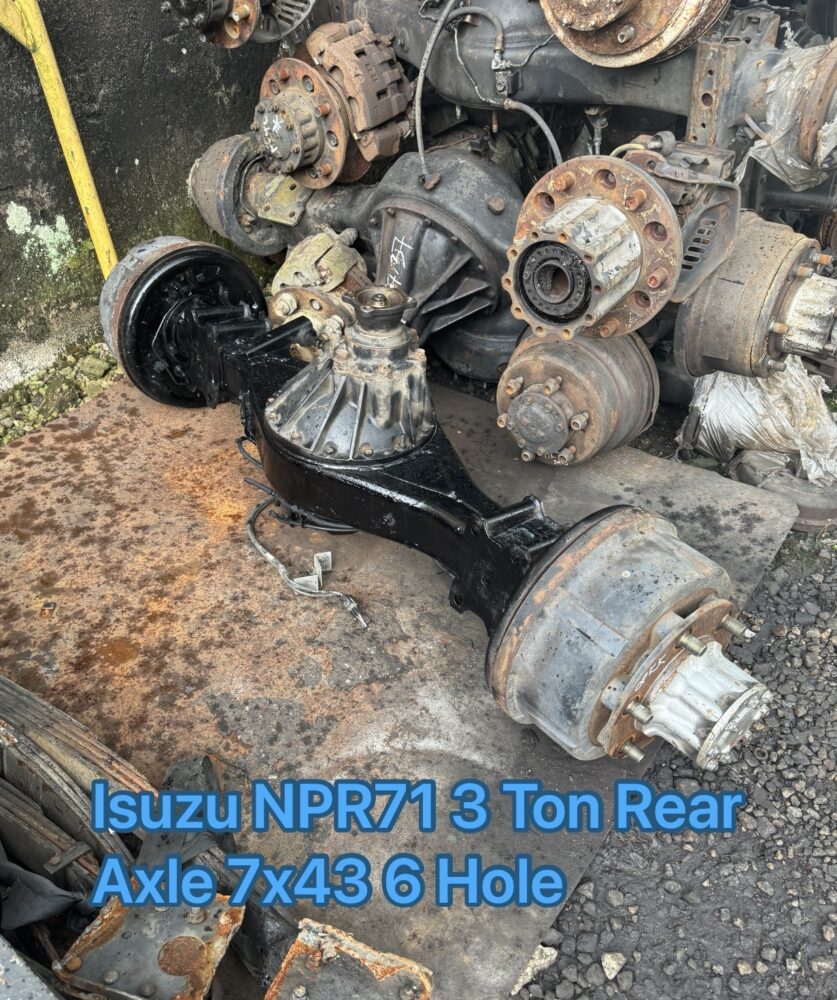 Isuzu NPR71 Hicom 3 Ton Rear Axle 7×43 6 Hole