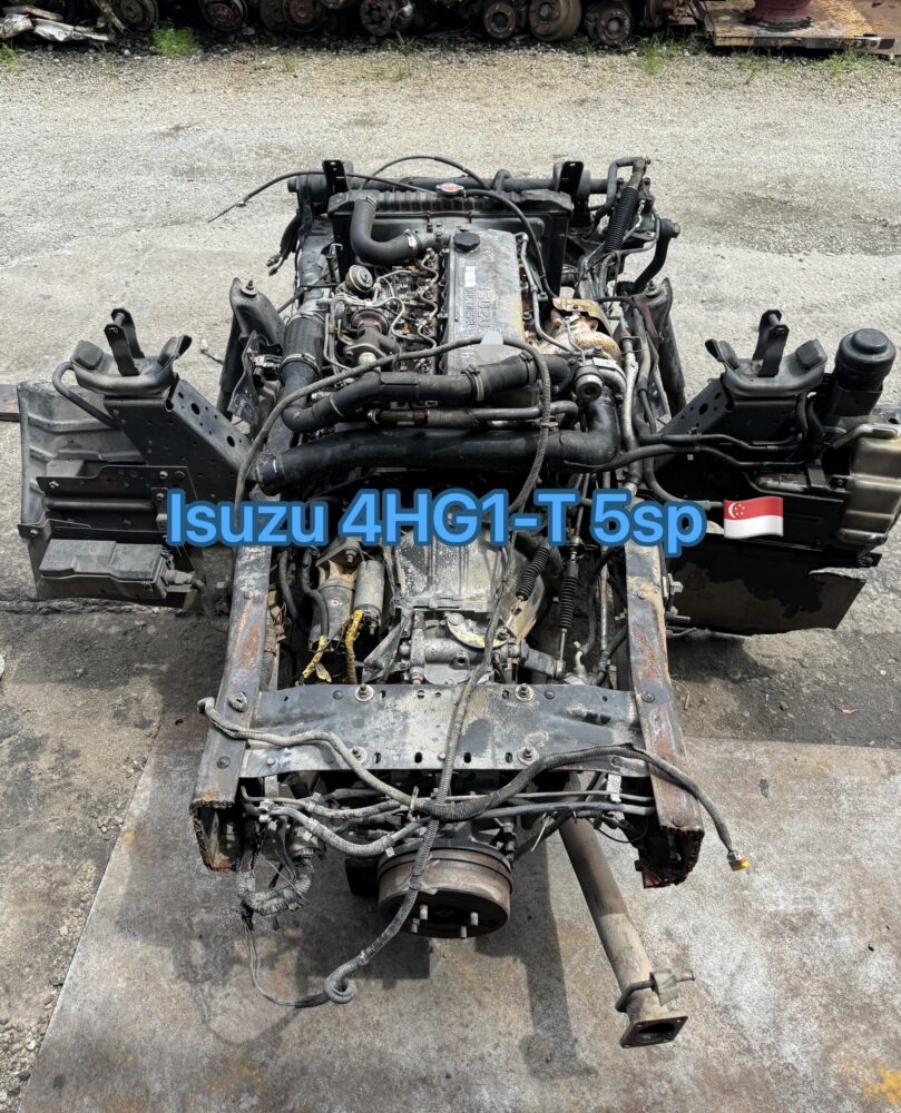 Isuzu Pro 4HG1 Turbo Engine Gear Box