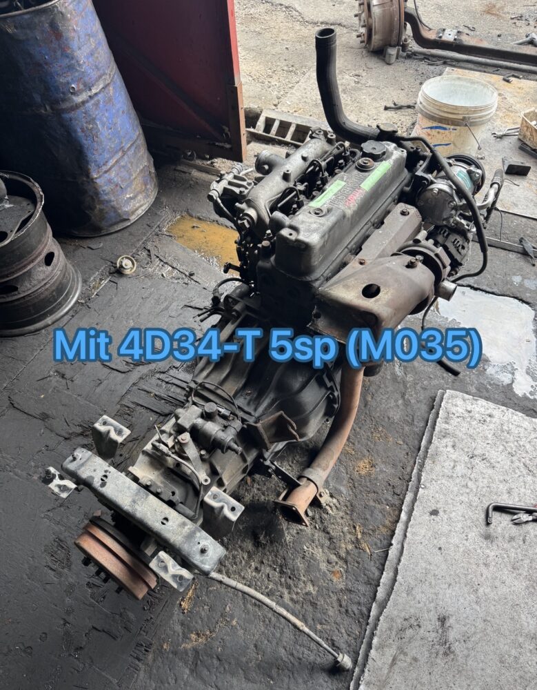 Mitsubishi Canter 4D34 Turbo Engine Gear Box